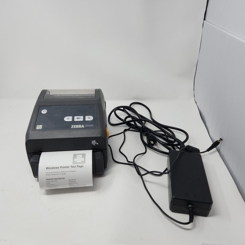 Zebra ZD420 Direct Thermal Label Printer ZD42043-D01W01EZ 300dpi